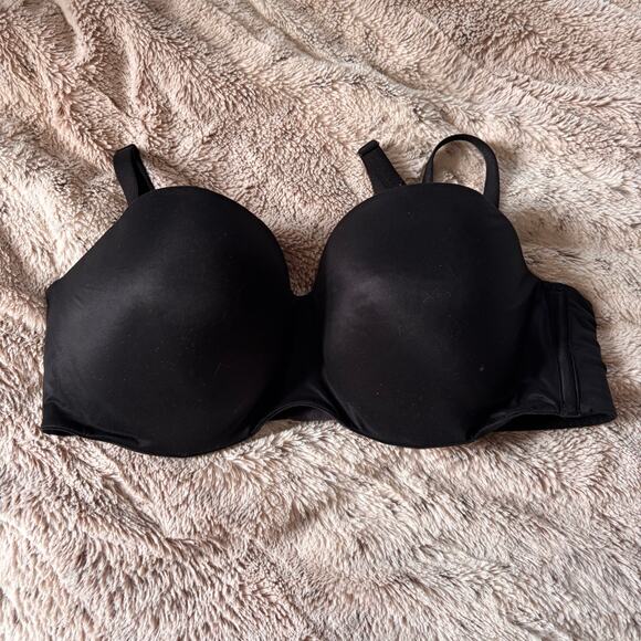 Victoria's Secret Black Removable Strap Padded Bra Size 38C - Picture 1 of 4